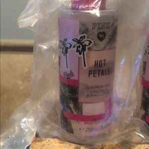 Victoria’s Secret pink (hot petals) body spray